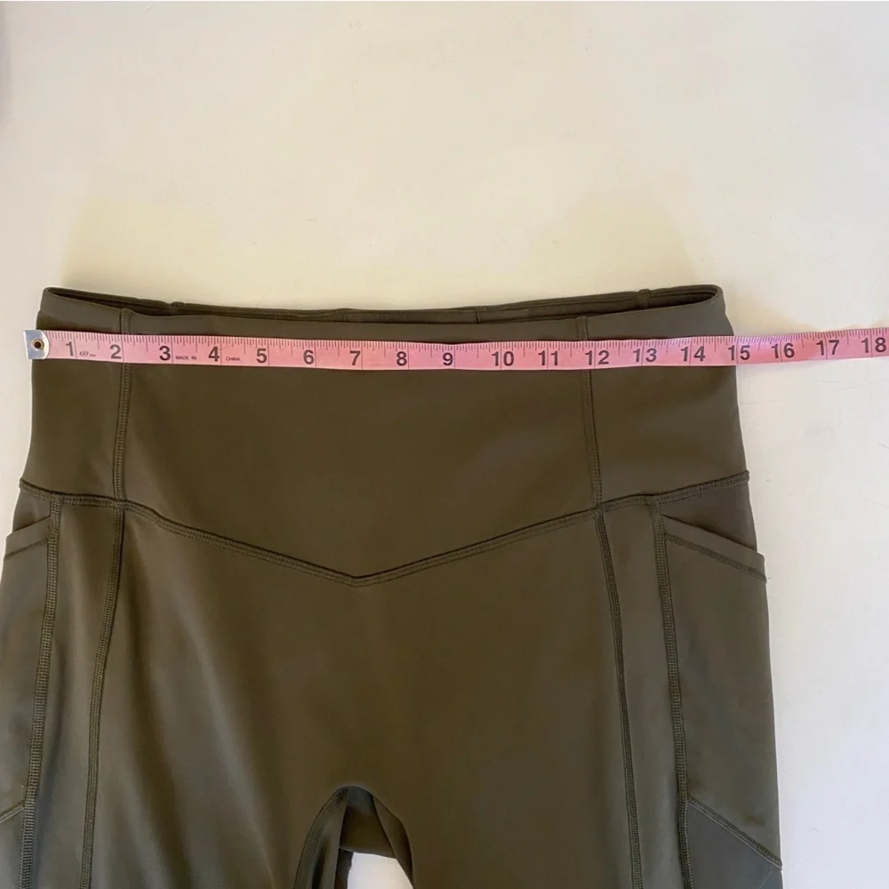 Lululemon || All The Right Places Crop 23” Sage Green 10‎